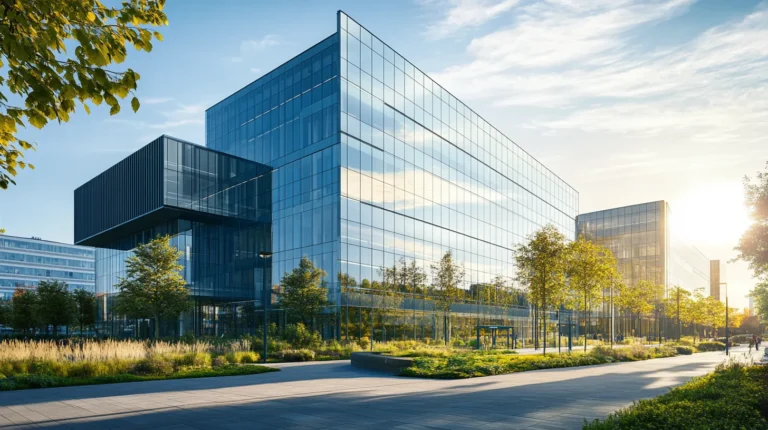 Modern business center