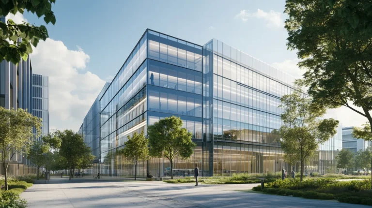 Modern business center